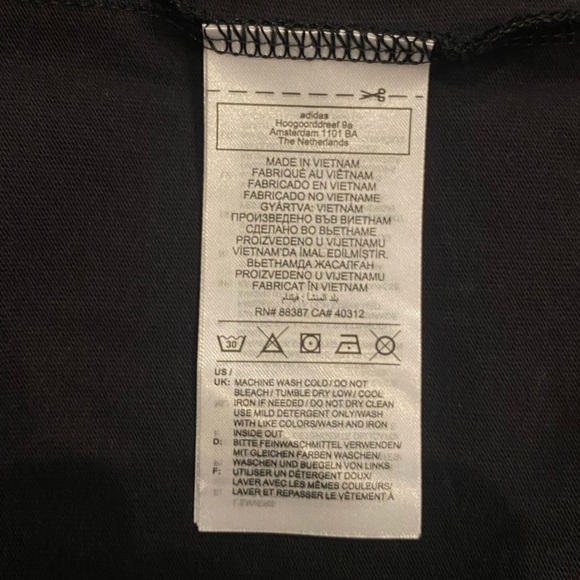 Adidas black dress size XS - Picture 4 of 4